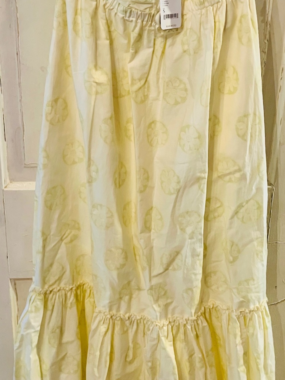 Sundress maxi with removable straps